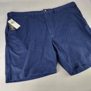 POLO RALPH LAUREN Mens Navy Blue Chino Shorts 46B X8" NWT NEW Classic